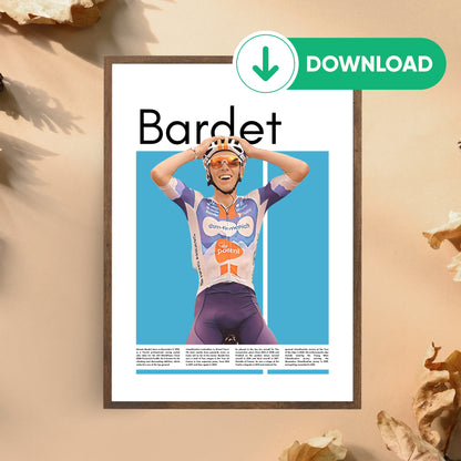 Romain Bardet Wall Art – Digital Download | Instant Printable Sports Art