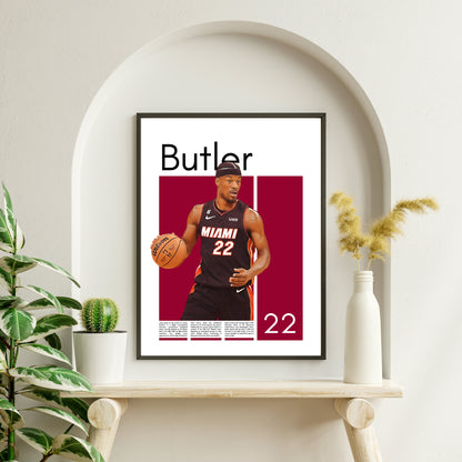 Jimmy Butler Wall Art – Digital Download | Instant Printable Sports Art