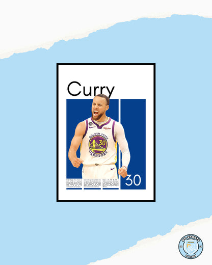 Stephen Curry Wall Art – Digital Download | Instant Printable Sports Art