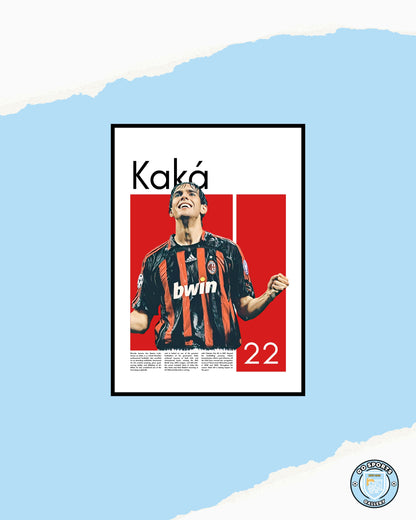 Ricardo Kaká Wall Art – Digital Download | Instant Printable Sports Art