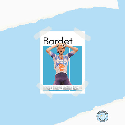 Romain Bardet – High-Quality Cycling Print for Home Decor