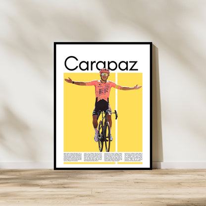 Richard Carapaz - Framed/Printed