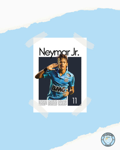 Neymar Jr. Wall Art – Digital Download | Instant Printable Sports Art