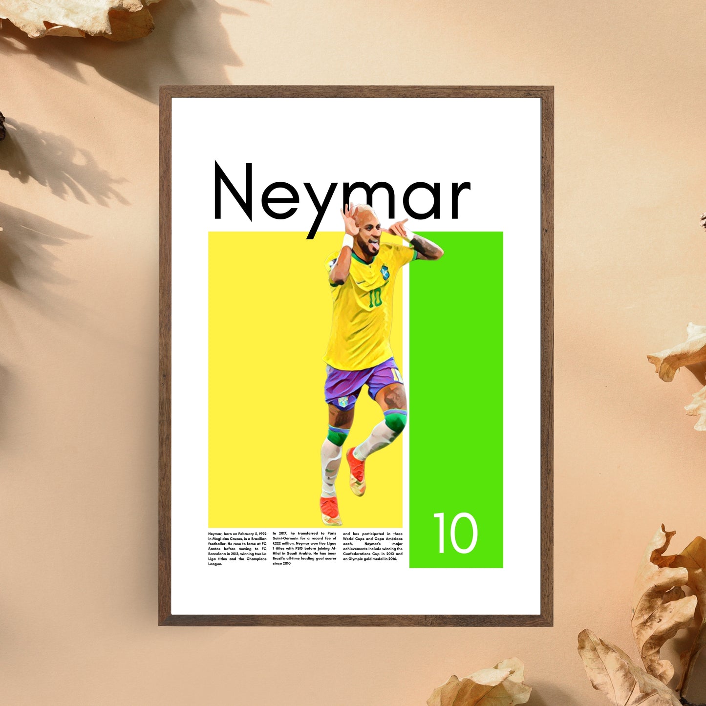 Neymar Wall Art - Framed/Printed