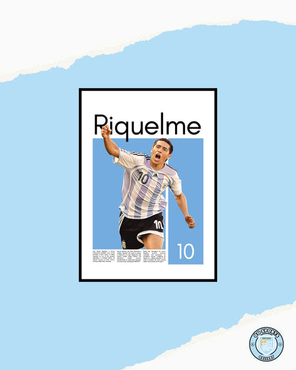 Juan Riquelme Wall Art – Digital Download | Instant Printable Sports Art