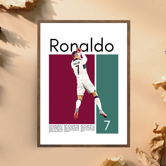 Cristiano Ronaldo Wall Art - Framed/Printed