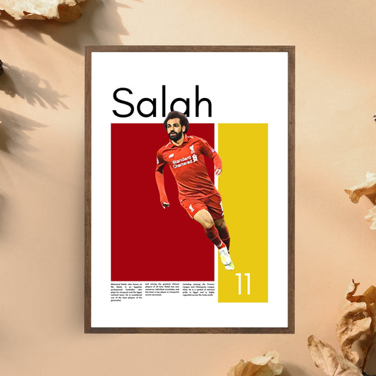 Mohamed Salah Wall Art - Framed/Printed