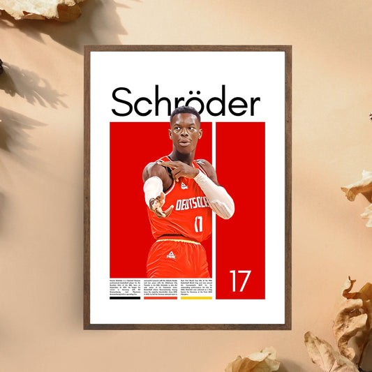 Dennis Schröder Germany - Framed/Printed