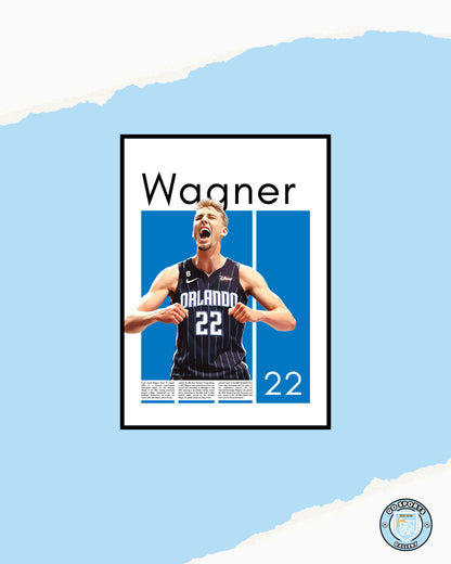 Franz Wagner Orlando Magic – High-Quality Basketball Print for Home Decor