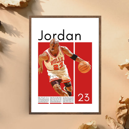 Michael Jordan Chicago Bulls - Framed/Printed