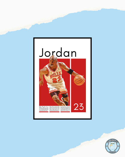 Michael Jordan Chicago Bulls - Framed/Printed