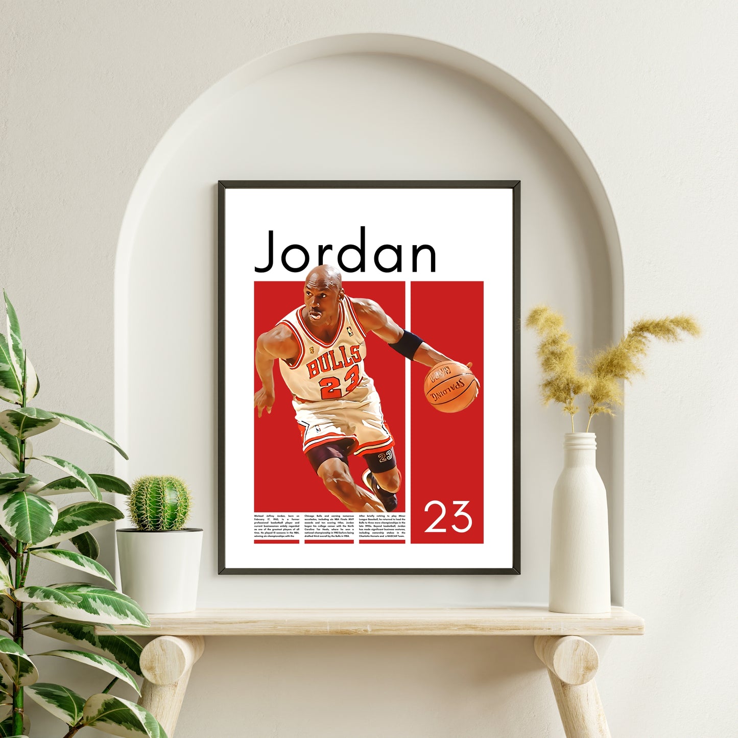 Michael Jordan Chicago Bulls - Framed/Printed