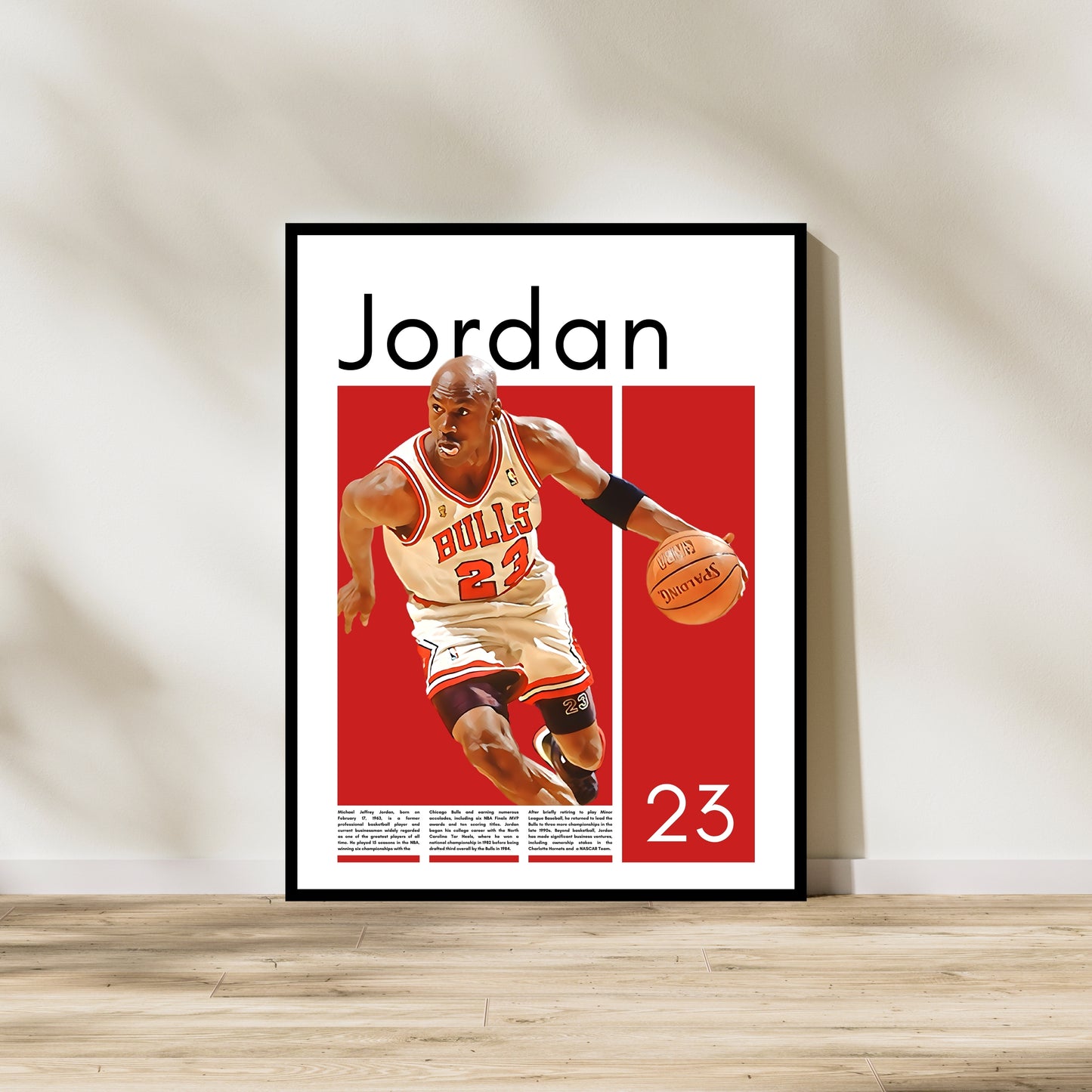 Michael Jordan Chicago Bulls - Framed/Printed