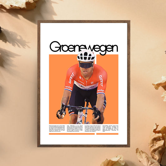 Dylan Groenewegen – High-Quality Cycling Print for Home Decor